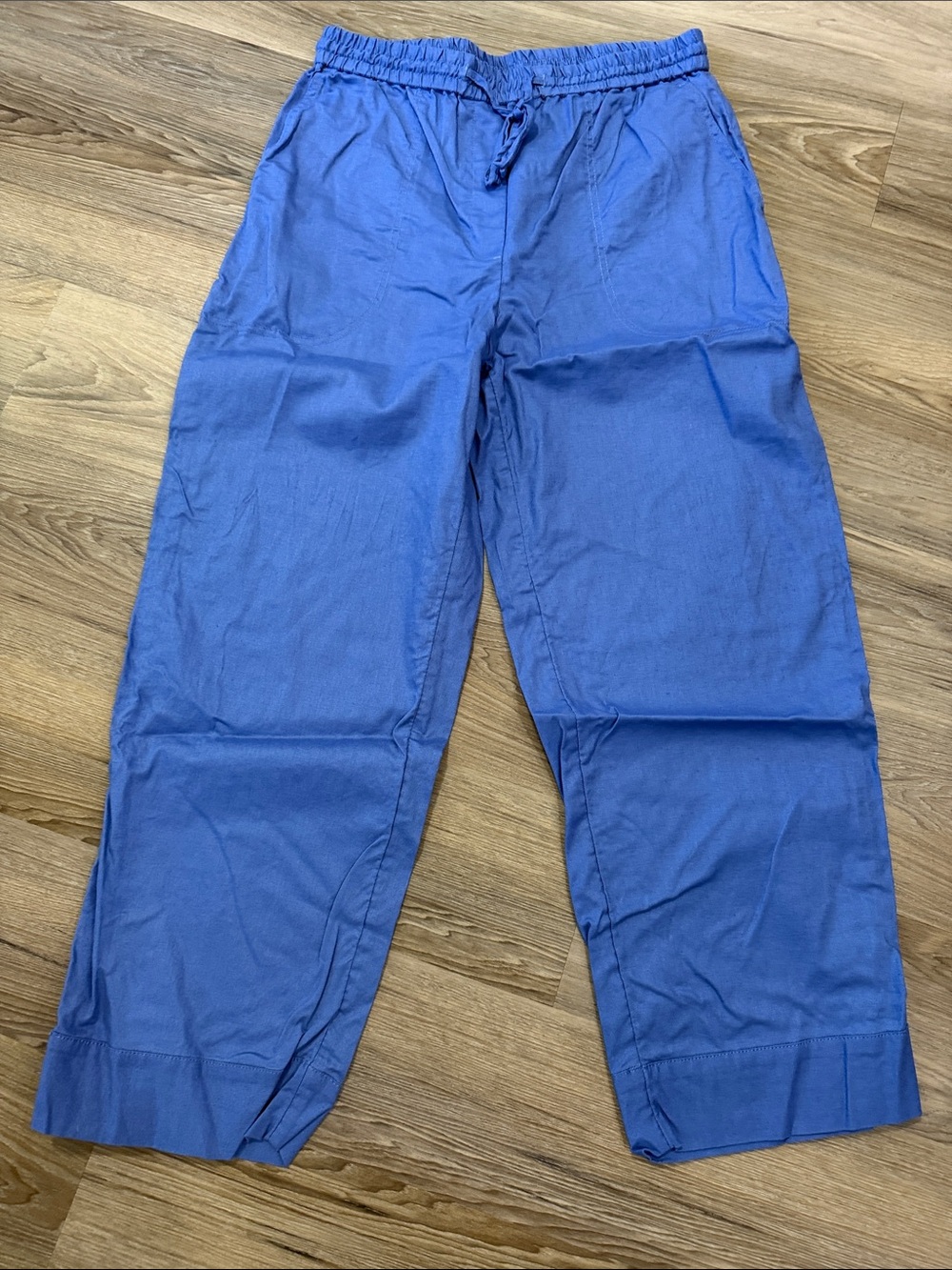 Banana Republic Linen Blend Pants in Blue